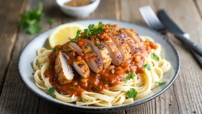 louisiana chicken pasta