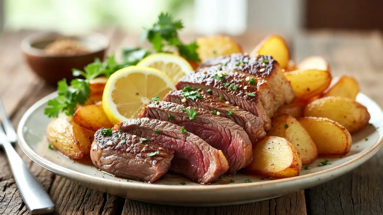Steak Potatoes.