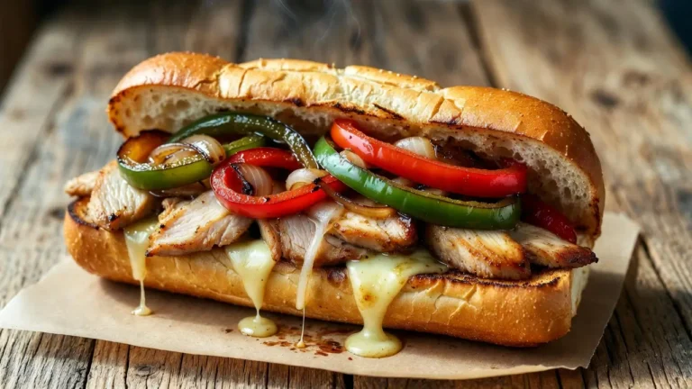 philly cheese chicken.